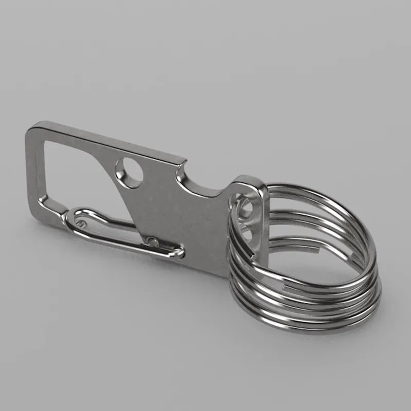Stainless Steel Keychain Custom Lettering  Keyring Personalized for Men's Waist Pendant Key Chain Ring Holder Laser Engraved