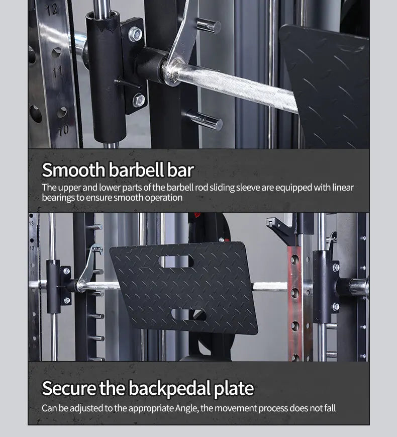 MIYAUP Comprehensive Training Equipment Multifunctional Squat Stand Fitness Equipment Smith Machine Gantry