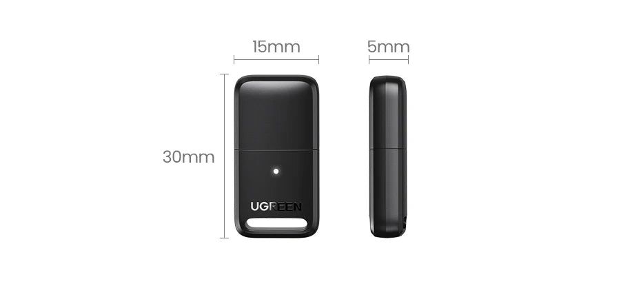 UGREEN USB Bluetooth 6.0 5.4  Dongle Adapter for PC Speaker Wireless Mouse Keyboard Music Audio Receiver Transmitter Bluetooth