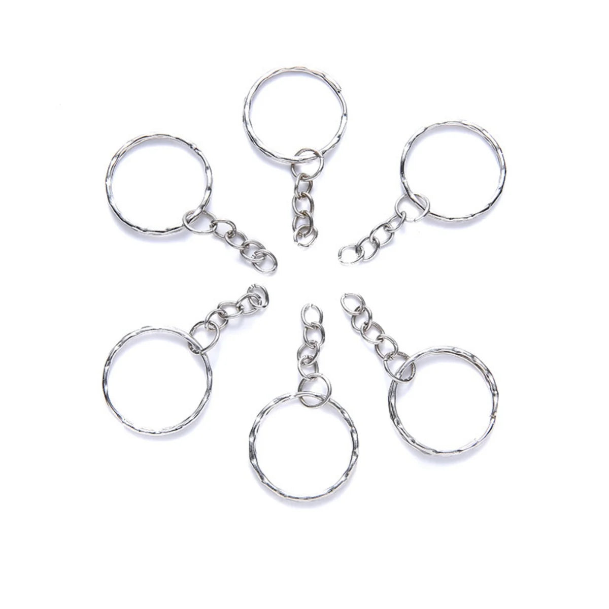 25mm key ring four chain toy accessories Hardware accessories diy handmade materials