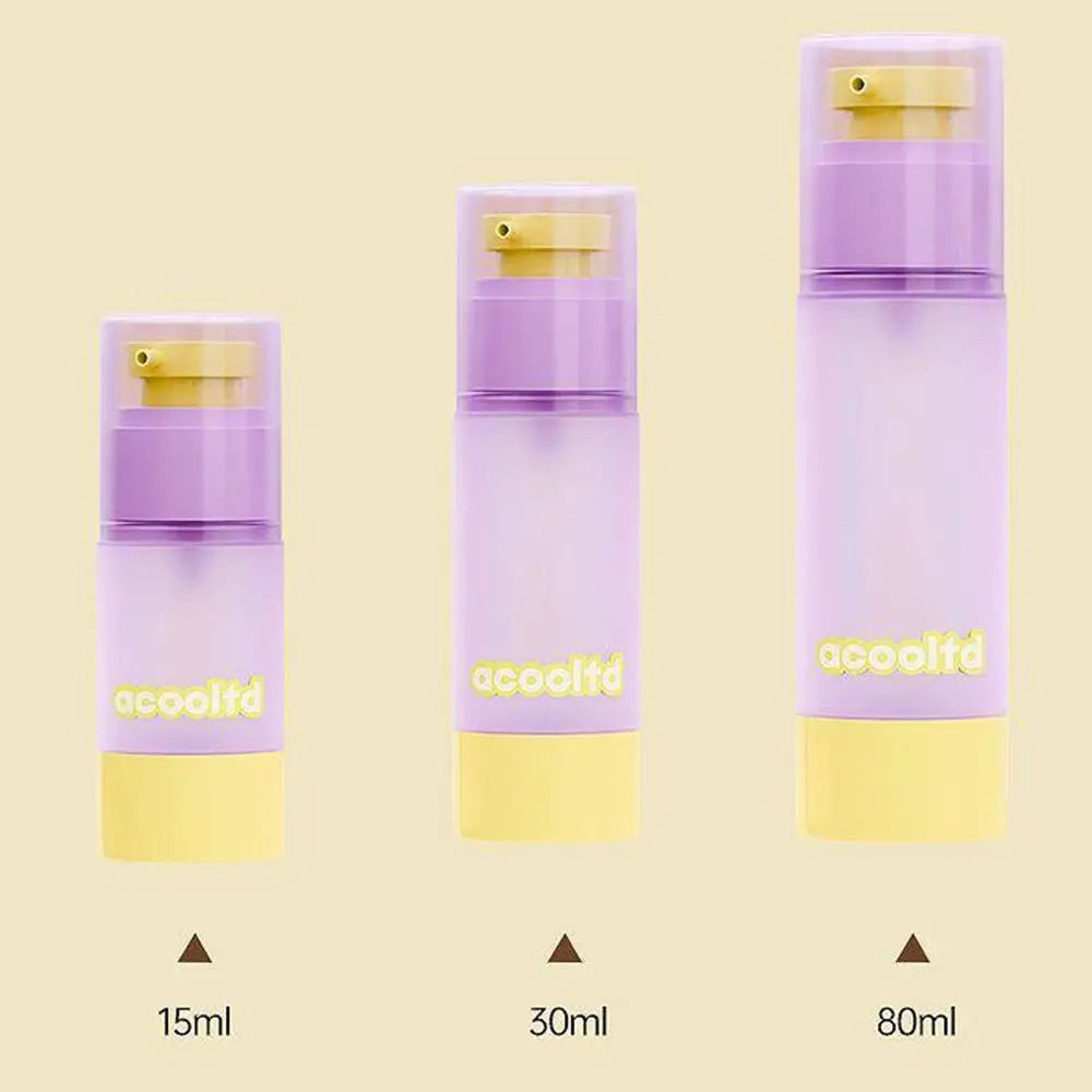 New 30ml/80ml Travel Vacuum Dispensing Bottles Portable Fillable Skincare and Cosmetic container Pump-type Empty Bottles