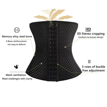 Postpartum Corset Women Body Shapewear Black Belly Band Tummy Slimming Shaping Shaper Flat Belly