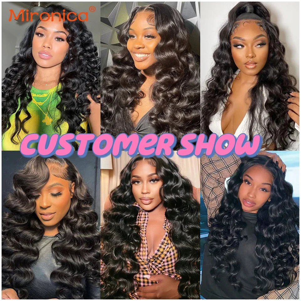 Loose Wave Bundles 100% Human Hair Raw Double Weft Weave Virgin Hair Extensions Natural Color 1B 1 2 3 4 Loose Deep Wave Bundles