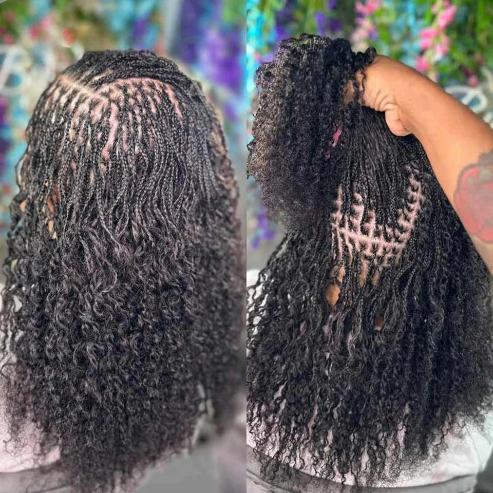 QVR Afro Kinky Bulk Human Hair For Braiding Dreadlock Hair Peruvian 50g/pc Virgin Natural Brown Remy Human Hair Debut Extension