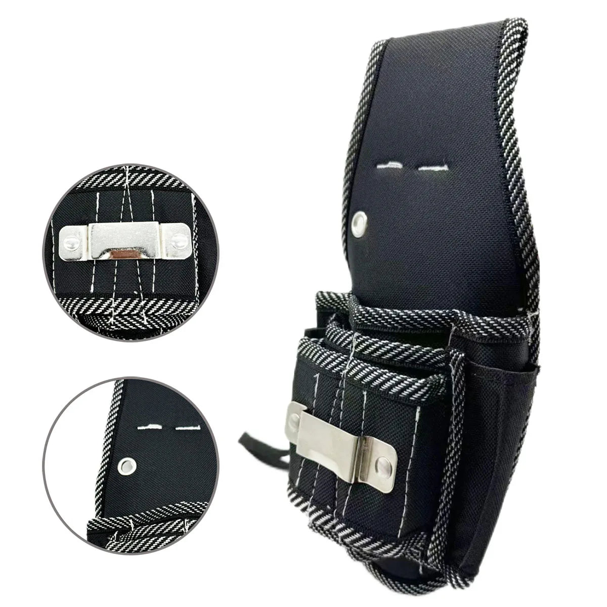 Tool Holders Insert Sheath Repair Waist Bag Electrician Simple Pocket Waist Hanging Tool Bag Portable Drill Holder Holst Pouch