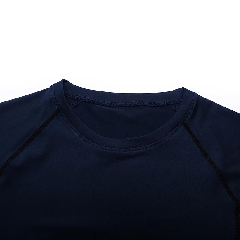 Men Running Compression T-shirt Short Sleeve Sport Tees Gym Fitness Sportshirts Male Jogging Tracksuit Homme Athletic Shirt Tops