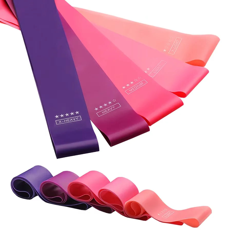 Elastic Resistance Bands for Fitness Home Training Yoga Sport Stretching Pilates Crossfit Workout Gym Equipment