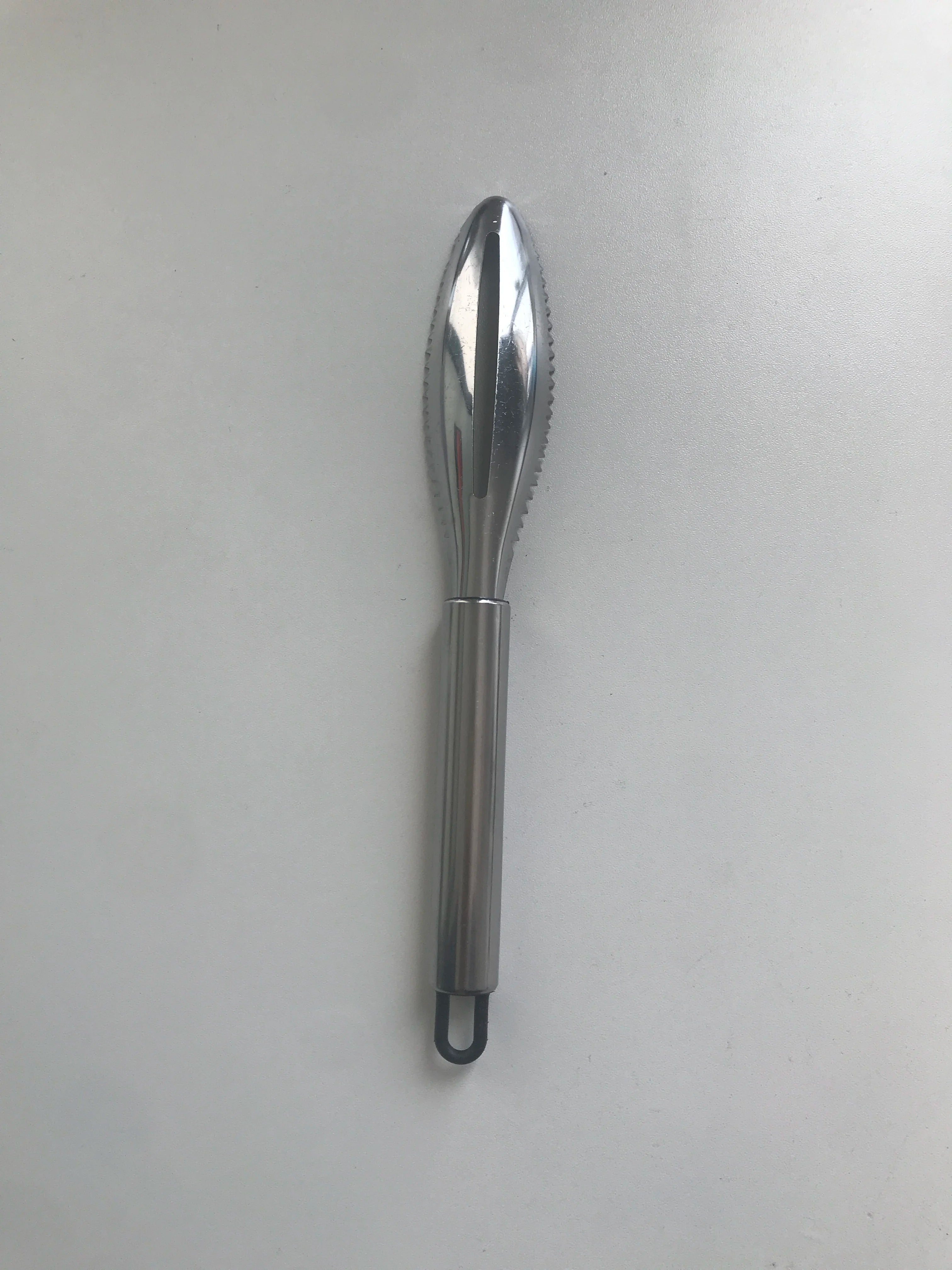 Stainless Fish Scales Removal Grater brush Cleaning Peeler Scraper bone scaler Tongs tweezers tool Fast Cleaner Skin BrushPeeler
