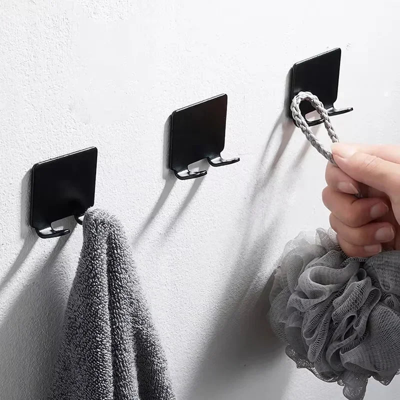 Bathroom Razor Holder Storage Hook Wall Men Shaving Shaver Shelf Punch Free Razor Rack Accessories Organization