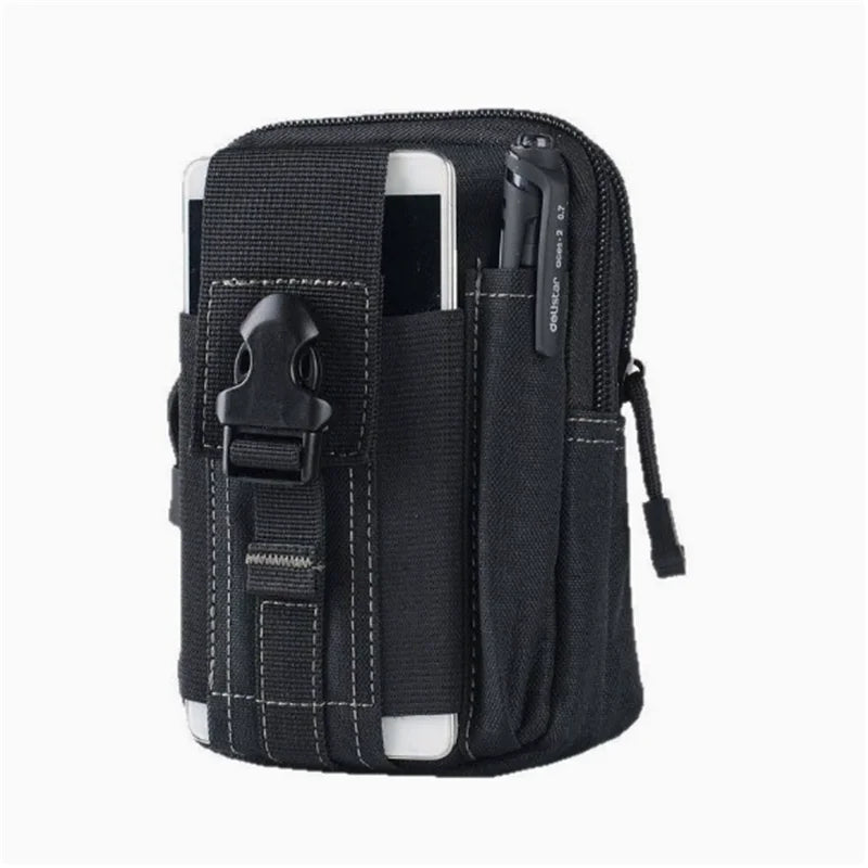 HOMEFISH Men's Waist Bag Jungle Camouflage Hanging Package Men Outdoor Sports Waist Bag Multifunctional Bags For Male