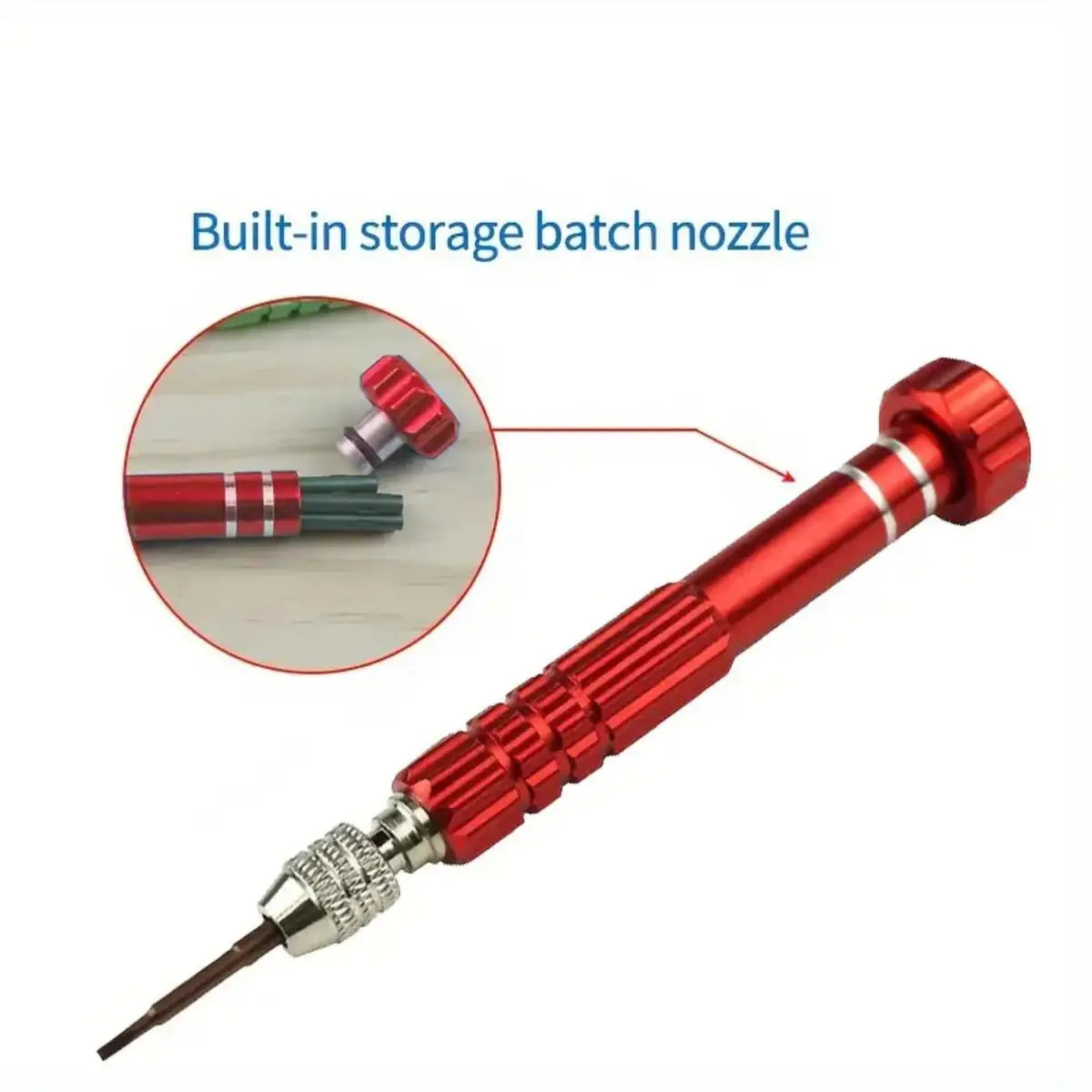 1pc 5-in-1 Multifunctional Small Screwdriver Kit Repair Tool for Eyeglass, Sunglasses, Electronics, Cellphone, Jewelry and More