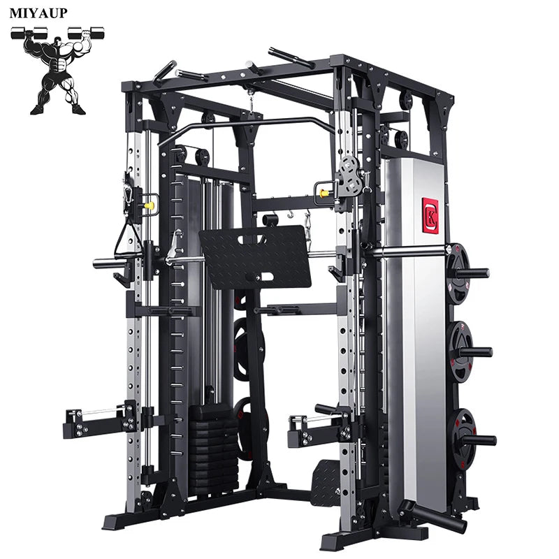 MIYAUP Comprehensive Training Equipment Multifunctional Squat Stand Fitness Equipment Smith Machine Gantry