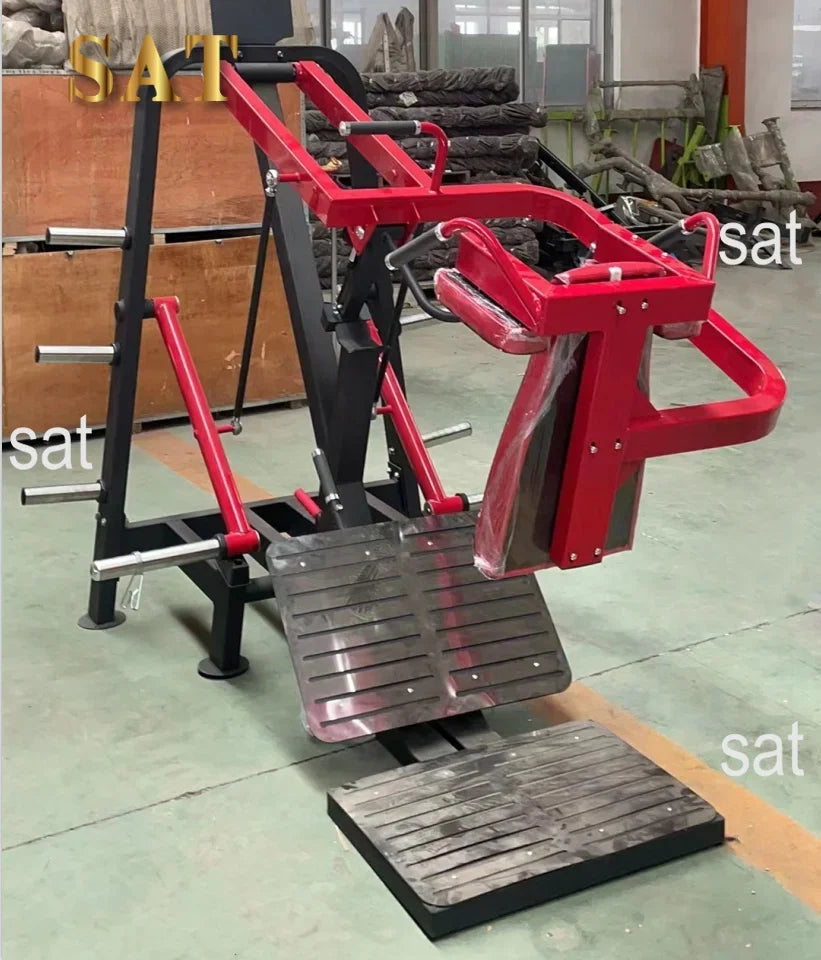 l # Fitness Gym Equipment Super Pendulum Hip Leg Muscle Trainer Total Leg Press Oblique Squat Plate Loaded Machine