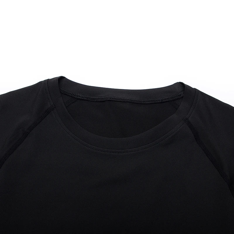 Men Running Compression T-shirt Short Sleeve Sport Tees Gym Fitness Sportshirts Male Jogging Tracksuit Homme Athletic Shirt Tops