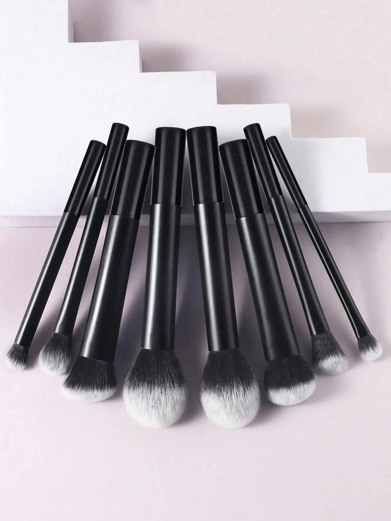 3pcs Makeup Brush Set, Including Angled Eyeliner Brush, Eyebrow Brush, And Ultra-Fine Eyeshadow Brush, Makeup Brush Set, Makeup Brush Kit, Makeup Brush Set, Full Makeup Brushes, Makeup Brush Set, Complete Makeup Tools, Makeup