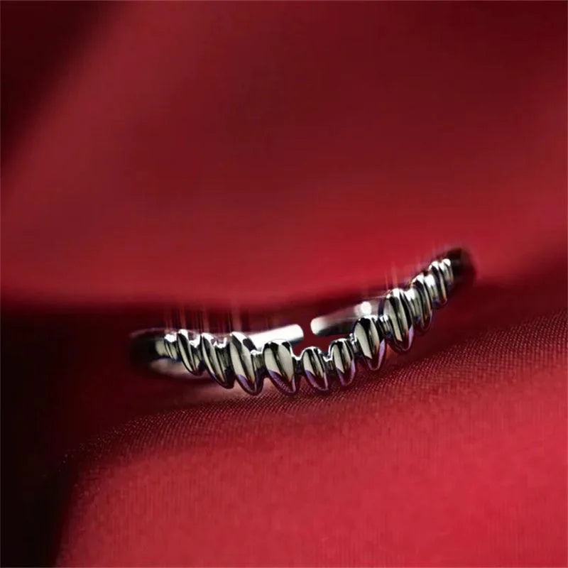 Baldur and The Gate Ring Set Classic Vampire Game Same Exquisite Open Ring Cosplay Jewelry Accessories