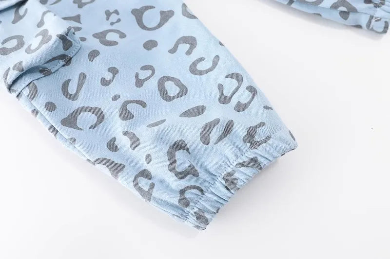 Fashion Autumn Children Suits Baby Boys Girls Clothes stamp Cotton T-Shirt Pants 2Pcs/sets Spring Toddler Clothing Sport Suits