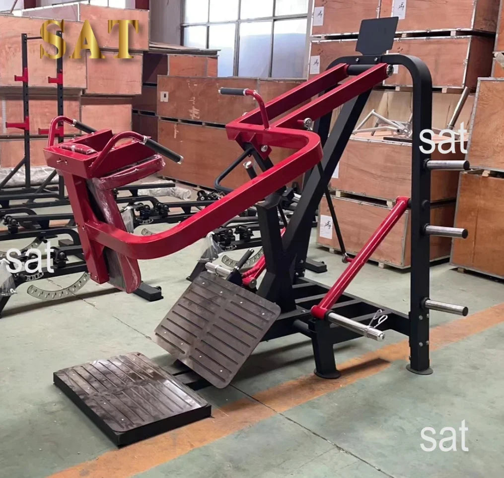 l # Fitness Gym Equipment Super Pendulum Hip Leg Muscle Trainer Total Leg Press Oblique Squat Plate Loaded Machine