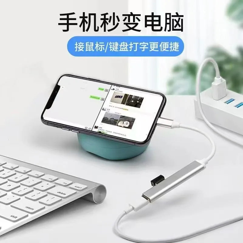 USB C HUB 3.0 Type C Extender 4 Port Splitter Adapter OTG Docking Station For Phone Macbook Pro 13 15 Air PC Laptop Computer Hub