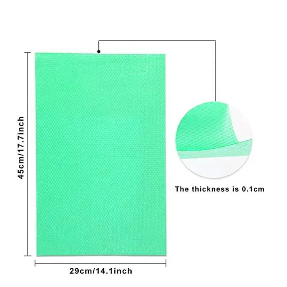 4pcs Refrigerator Liners, MayNest Washable Mats Covers Pads, Home Kitchen Gadgets Accessories Organization for Top Freezer Glass