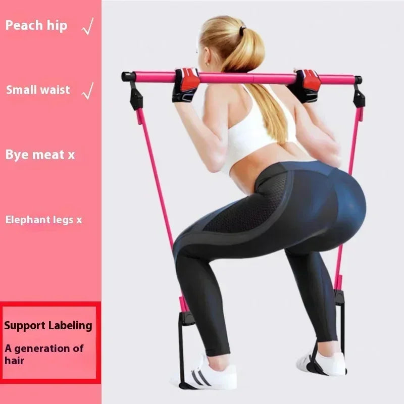 1/11pc TPE Resistance Band Set Fitness Band Pull Rope Elastic Training Band With Door Anchor Handles Carry Bag Legs Ankle Straps