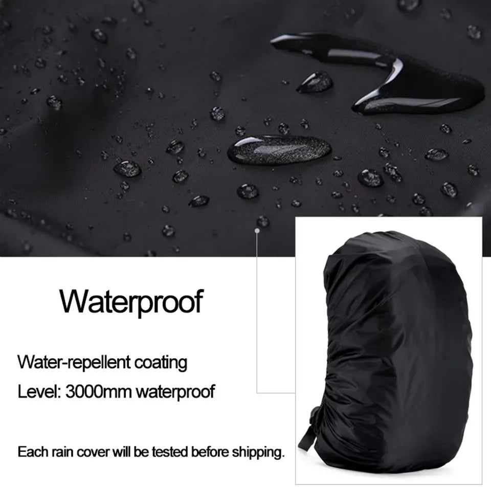 KoKossi 1Pcs 20-60L Climbing Backpack Rain Cover Outdoor Hiking Camping Backpack Waterproof Cover Backpack Dust Cover Unisex