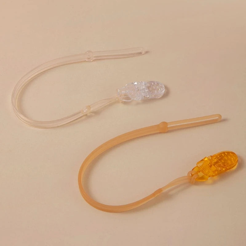 Pacifier Clip Silicone Pacifier Binky Holder Baby Pacifier Strap for Soothies &Teething Toy Shower Gift for Newborns