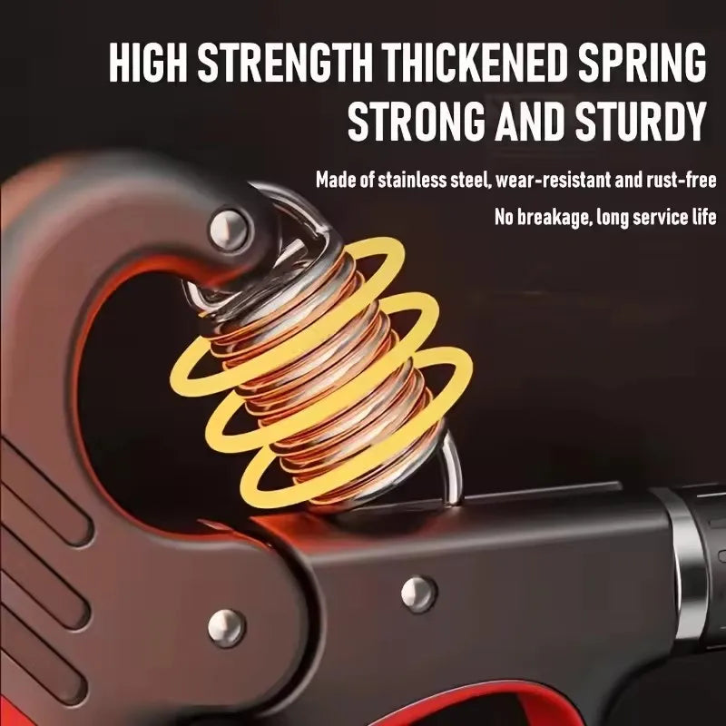 5-60/100/165kg Hand Grip Strength Gym Wrist Expander Handgrip Strengthener Adjustable Muscle Recovery Fitness Strength Exercise