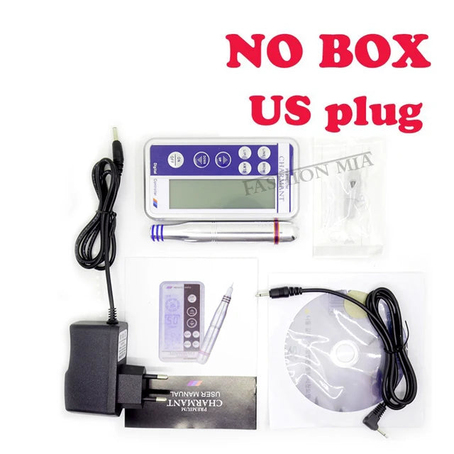 Dermografo Tattoo Machines Professional Permanent Makeup Tattoo Device For Micropigmentation Charmant Embroidery Eyebrow Gun Set