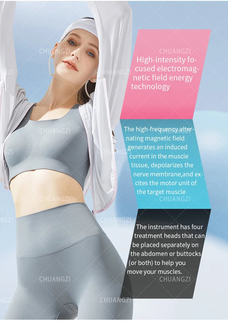 EMSZERO NEO RF HIEMT EMS Body Sculpt Machine Eletric Muscle Stimulator Fat Burner Weight Loss Butt Lifter And Shapers Body Care