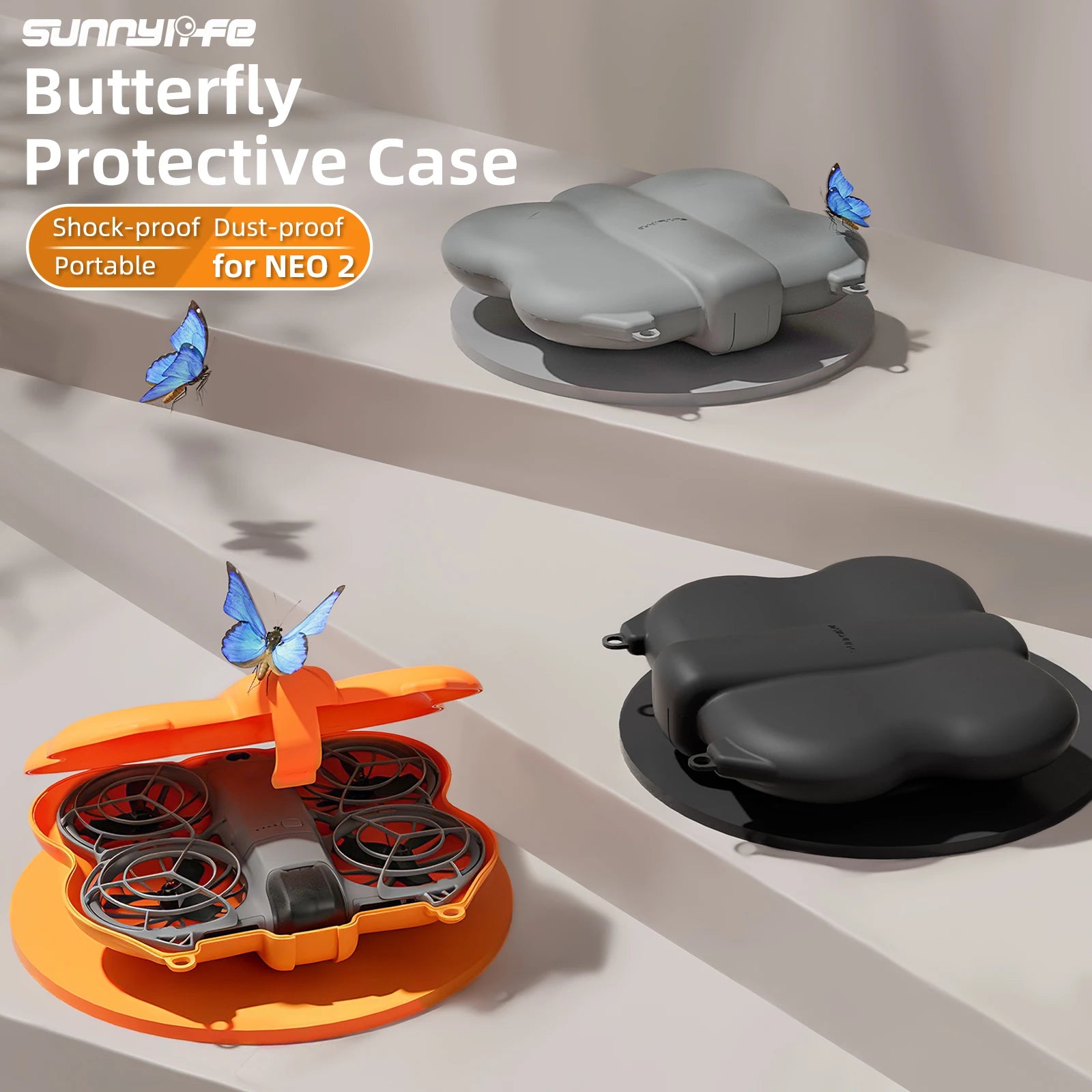 Protective Case for DJI Neo/NEO 2 Case Butterfly Body Bag Anti-collision Protection Carrying Dust-proof bag Accessories