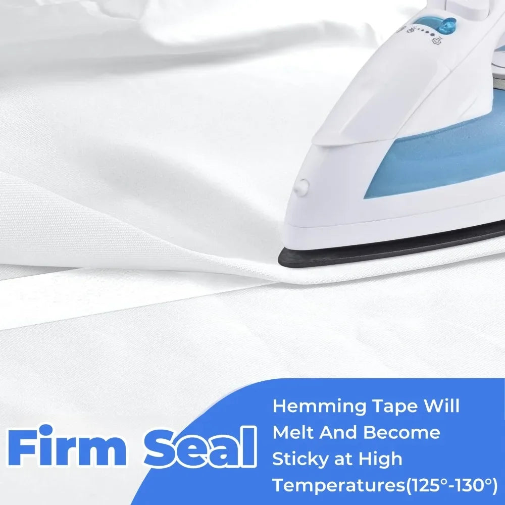 Self Adhesive Pants Hem Tape Iron DIY Jean Clothes Length Shorten for Hats Clothes Hot Melt Double-Sided Tape Sewing Tool