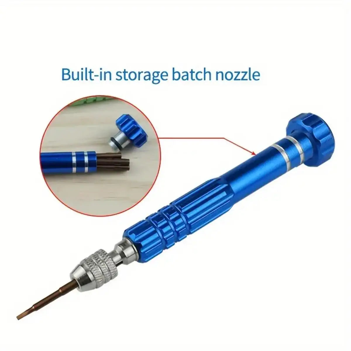 1pc 5-in-1 Multifunctional Small Screwdriver Kit Repair Tool for Eyeglass, Sunglasses, Electronics, Cellphone, Jewelry and More