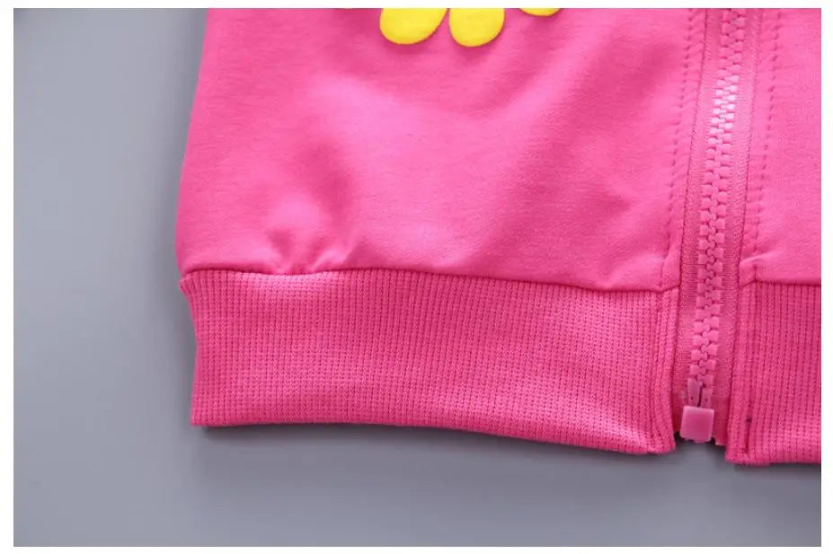 Fashion Autumn Children Suits Baby Boys Girls Clothes stamp Cotton T-Shirt Pants 2Pcs/sets Spring Toddler Clothing Sport Suits