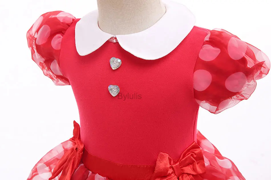 Baby Girls Costumes Kid Romper Tutu Dress with Headband Infant Baby Girl Princess Alice Clothes Aurora Belle Dress Party Costume