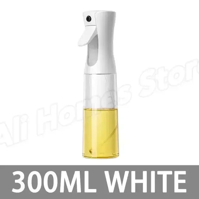200/300/500ML Oil Air Pressure Double Nozzle Oil Spray Bottle Sprayer Kitchenware Oil Bottle Roasting Bottle Fitness Barbecue