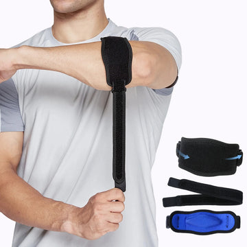 1Pc Adjustable Elbow Brace - Sports Compression Arm Support For Basketball, Tennis, Volleyball, Golf Unisex Fitness Tool