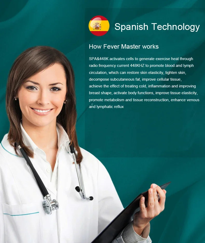 2025new INDIBA Spain Technology 448K Tecar Cavitation Health and Beauty Body Care System RET CET RF Slim Machine for Weight Loss
