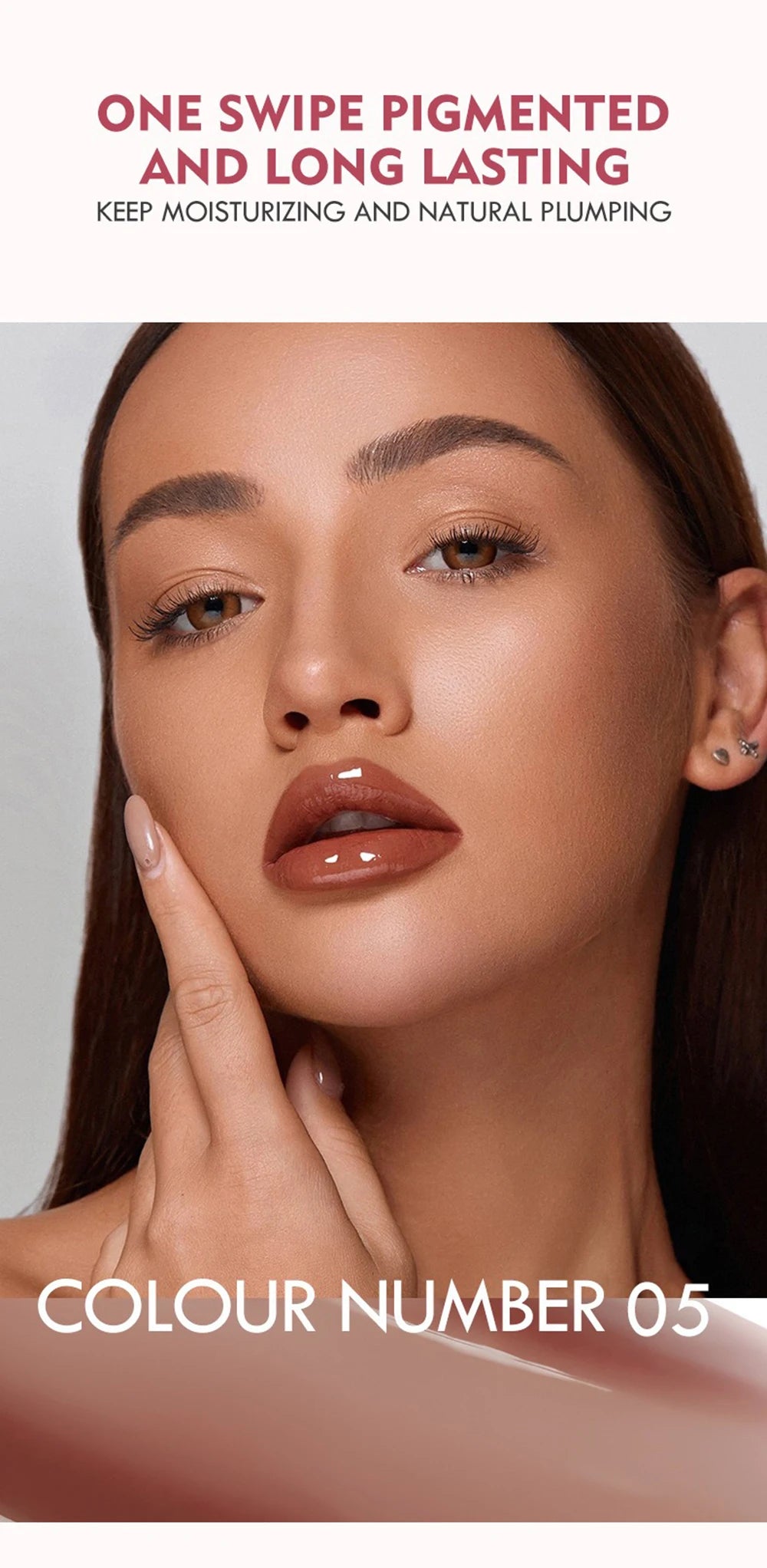 Private Label Lipgloss Custom Logo Hose Tube Shiny Pigment Lip Gloss Durable Glaze Cosmetic Lips Oil Cosmetics lips Makeup