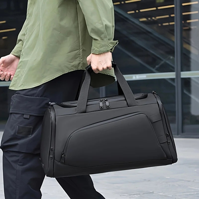 Large Capacity Multifunctional Travel Duffels With Multiple Compartments Suitable For Fitness Travel And Overnight Travel