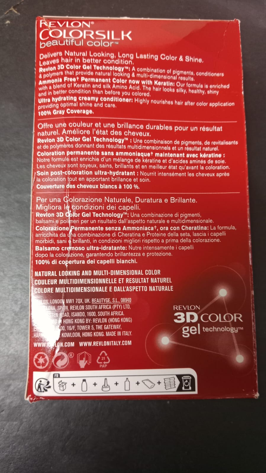 Revlon ColorSilk Hair Color 30 Dark Brown – Ammonia Free Permanent Hair Dye - AlSODEAL