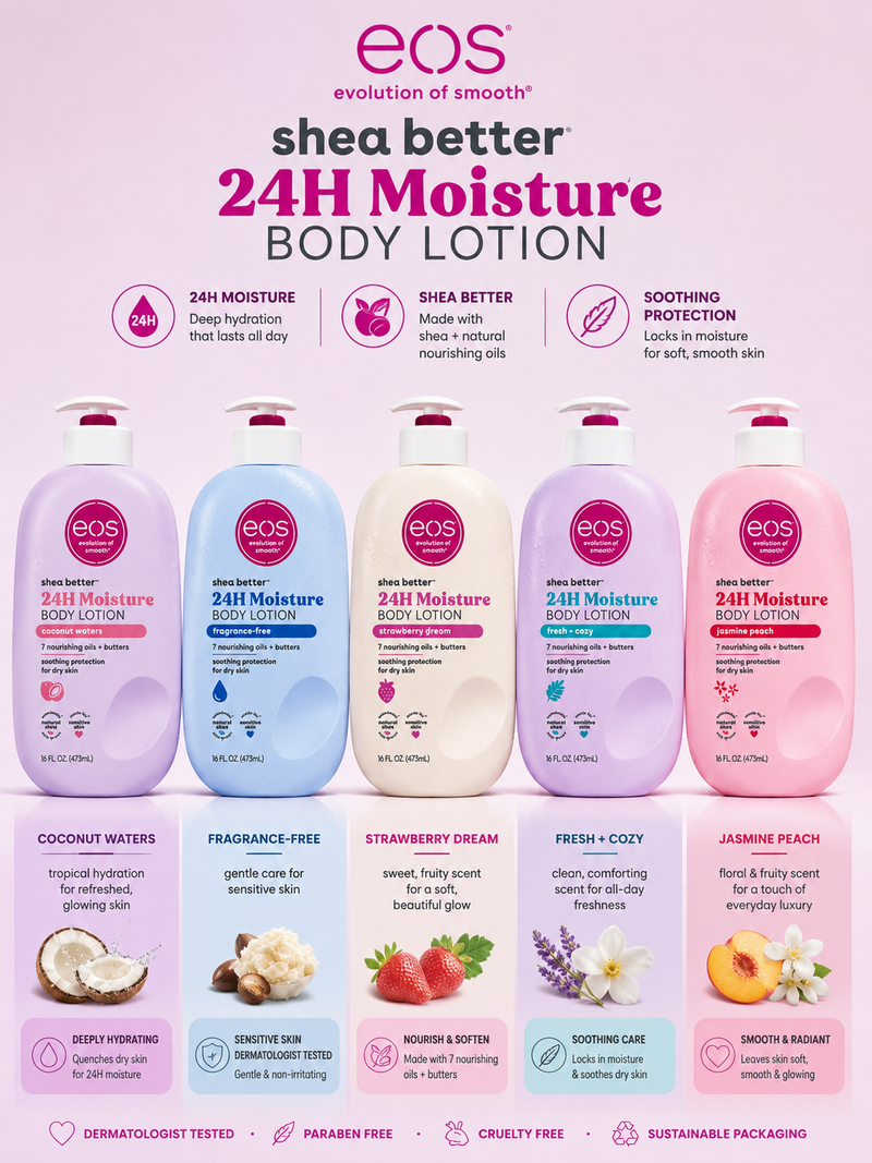 EOS Shea Better 24H Moisture Body Lotion