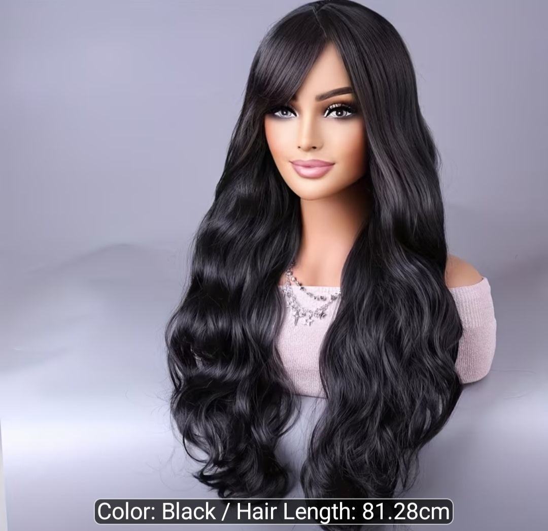 Premium Long Body Wave Black Wig (81.28 cm / 32")