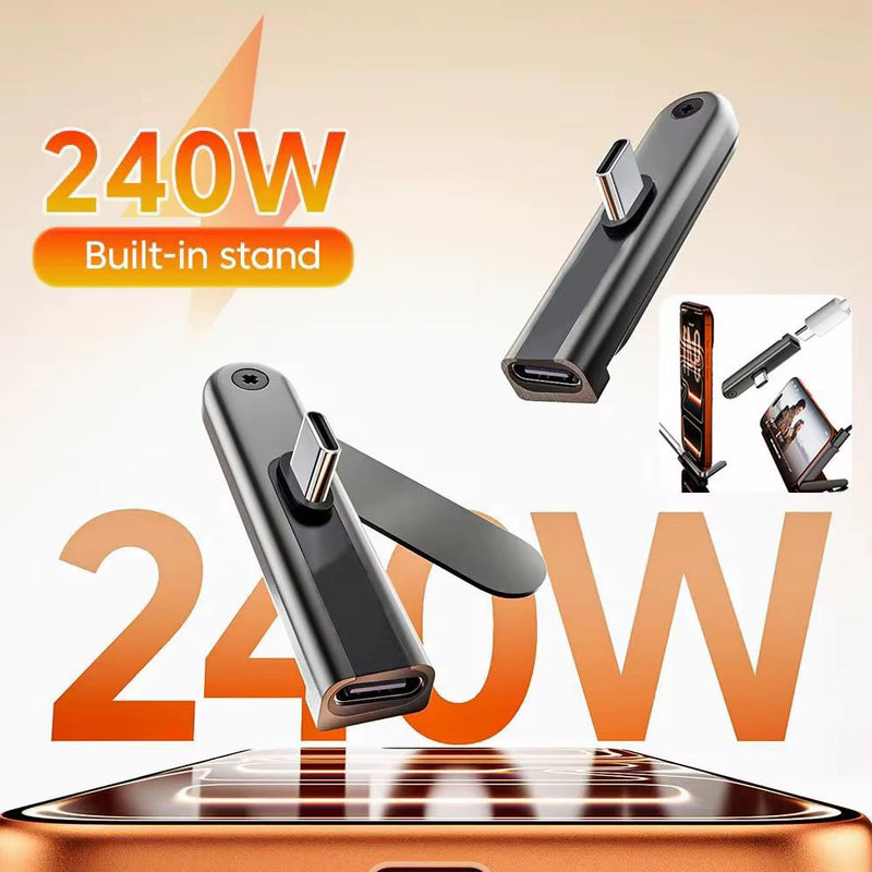Folding Phone Stand Charging Adapter 240W