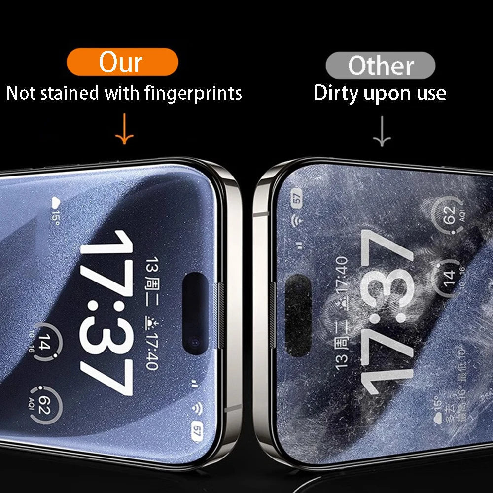 4Pcs Tempered Glass Screen Protector for iPhone