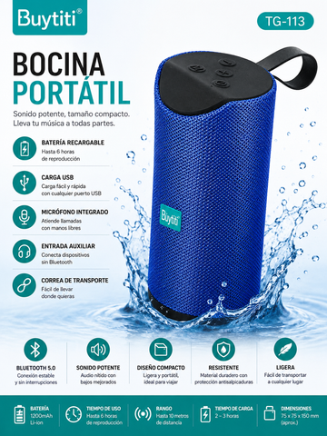 Buytiti - Wireless Bluetooth Speaker