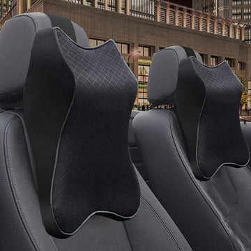 Car Neck Pillow Foam Back Rest Lumbar Cushion