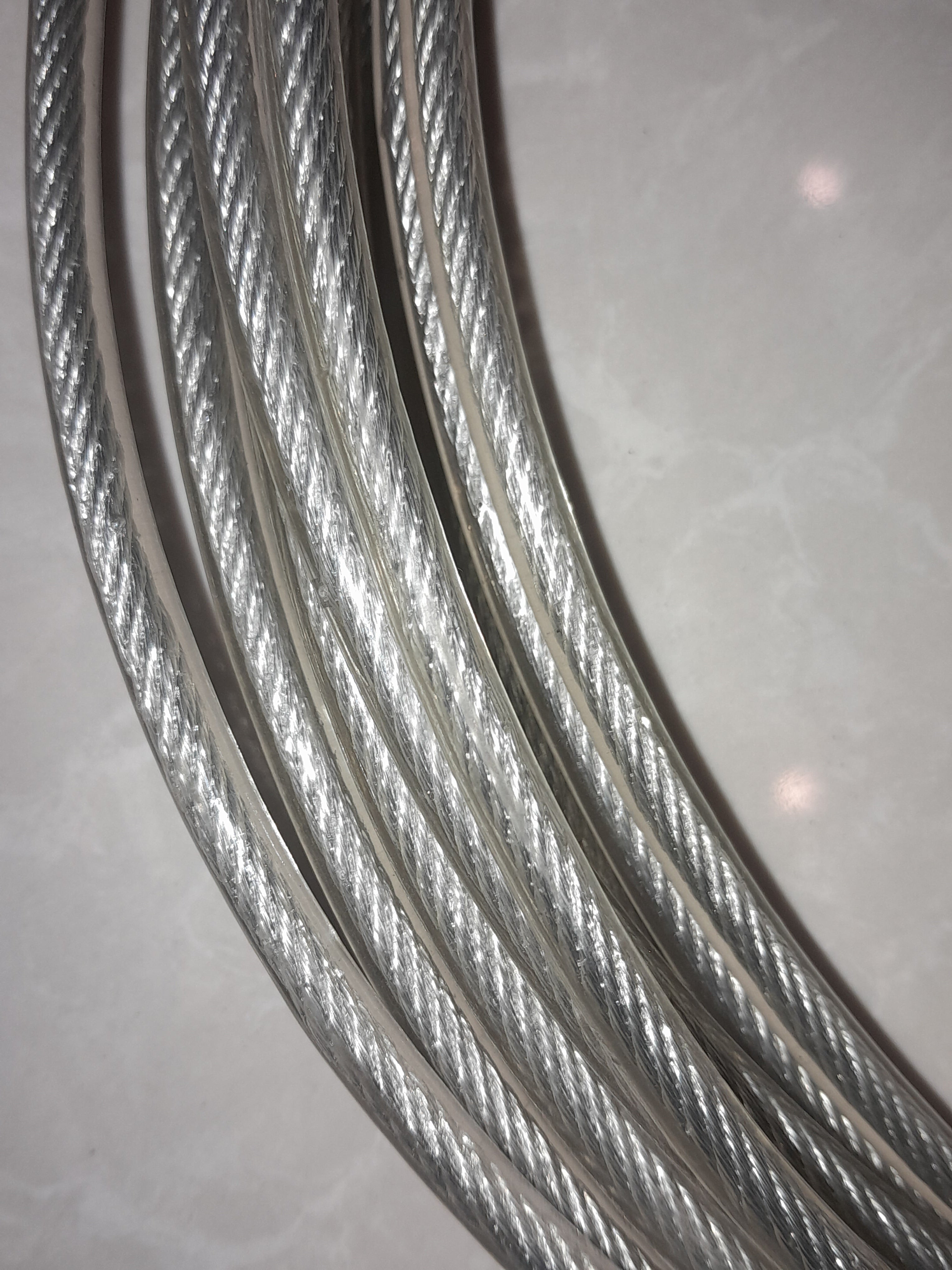 Heavy Duty Steel Wire Clothes Hanging Rope – Anti-Rust PVC Coated Cable with Hooks