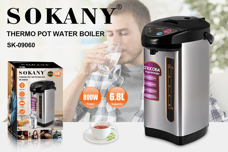 SOKANY - Thermo Pot Water Boiler ©️