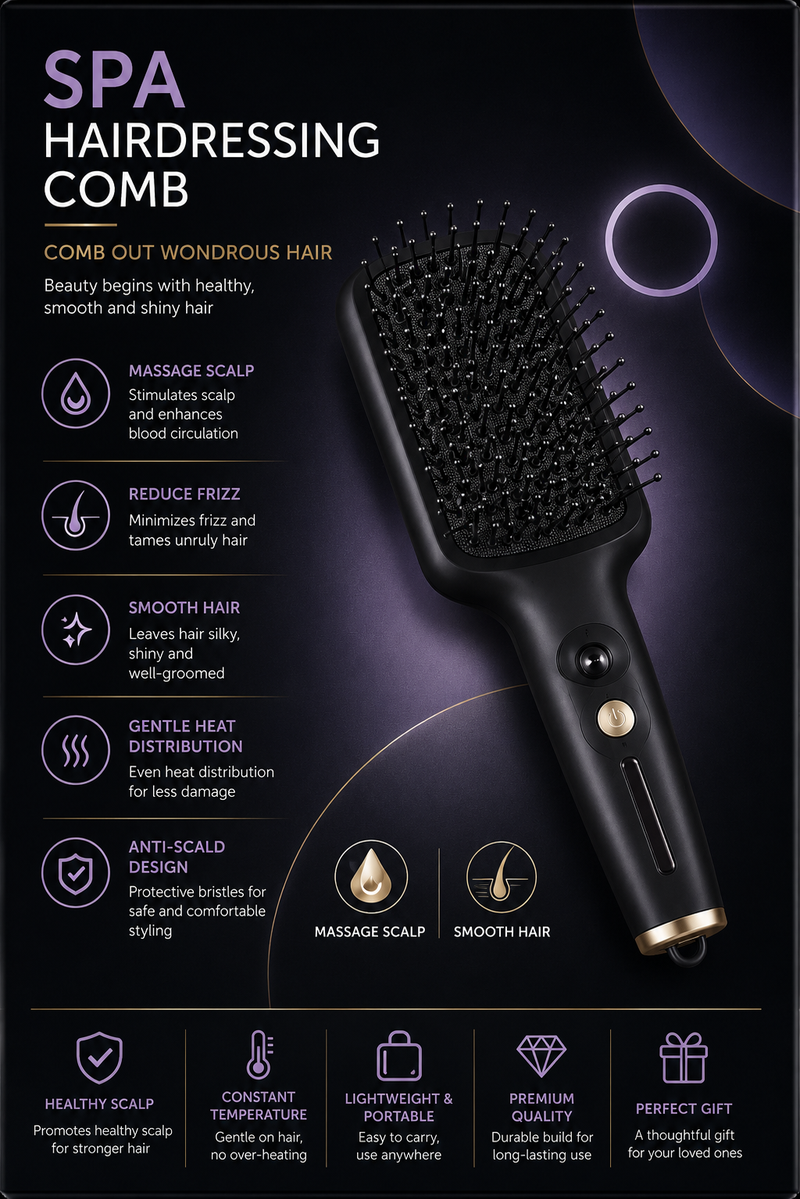 SPA Hairdressing Comb